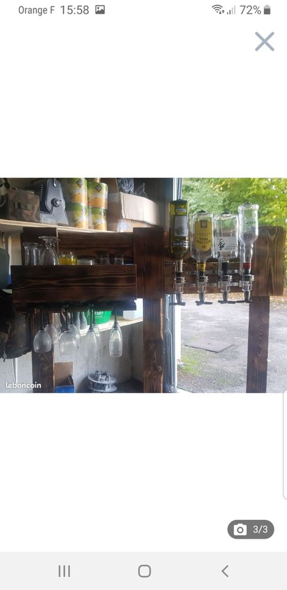 Bar suspendu Meubles