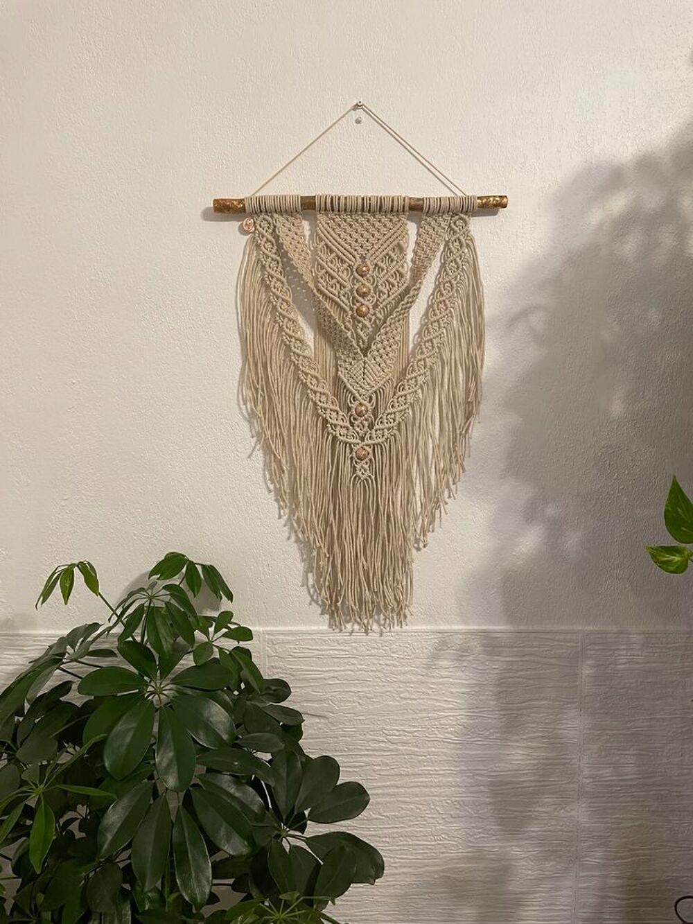 Macram&eacute; Fait &agrave; la Main Décoration