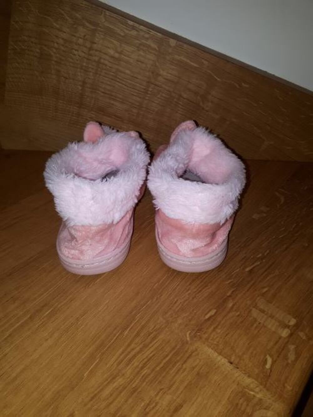 Chaussons rose marque la Halle taille 30 &agrave; 31 Chaussures enfants