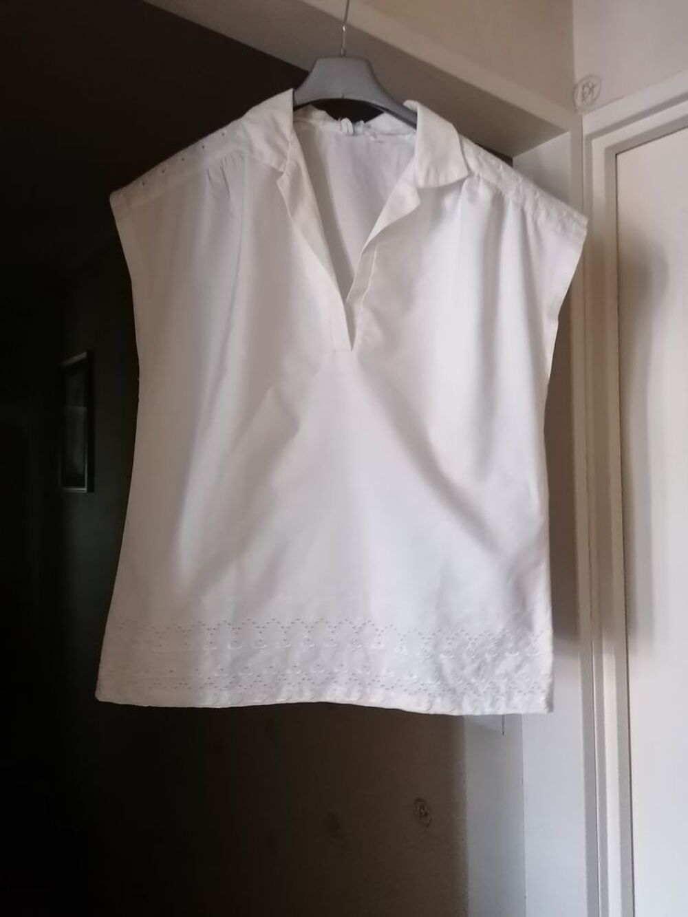 Chemisier blanc vintage Vêtements