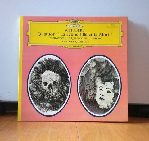 LP Franz SCHUBERT : La jeune fille et la mort - DG 138 048 9 Argenteuil (95)
