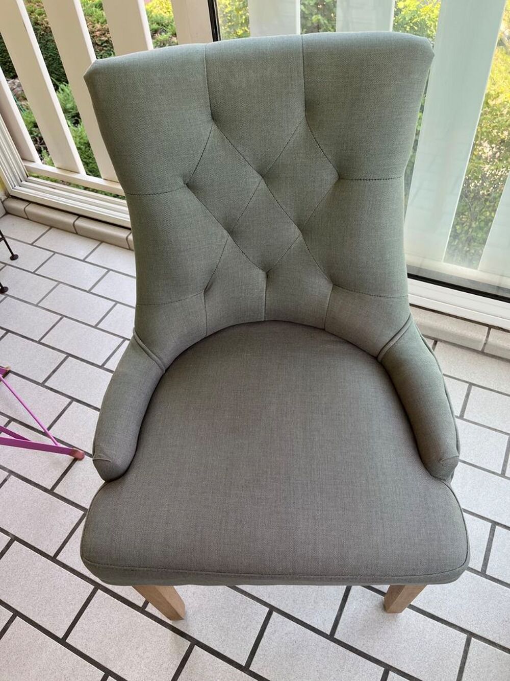 6 Chaises de salle &agrave; manger Meubles