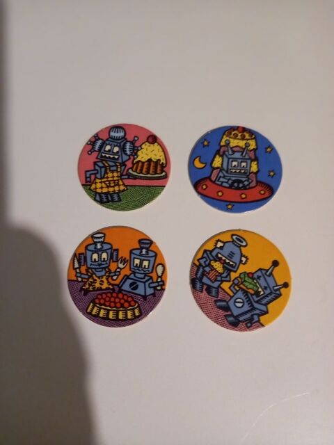 lot de 4 pogs Ancel 3 Villiers (86)