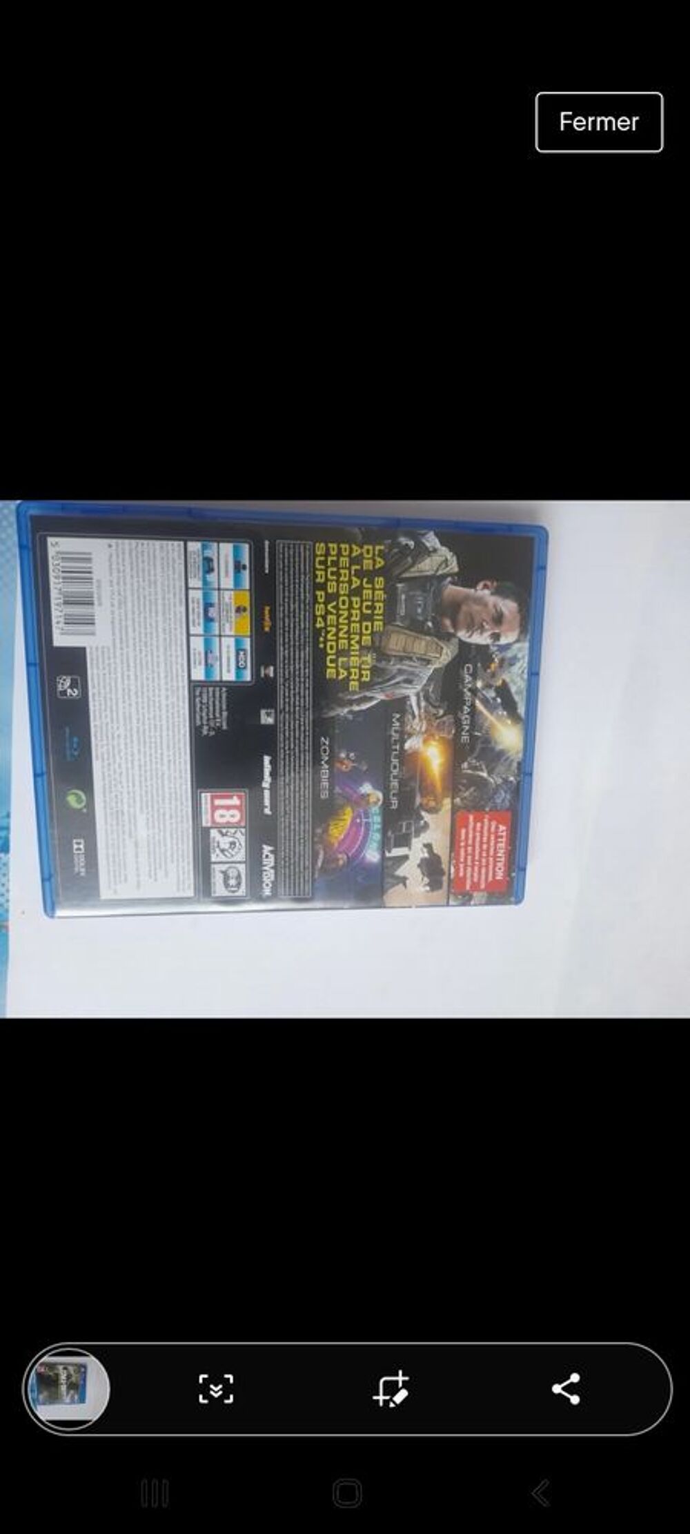 Jeu ps4 call of duty Consoles et jeux vidéos