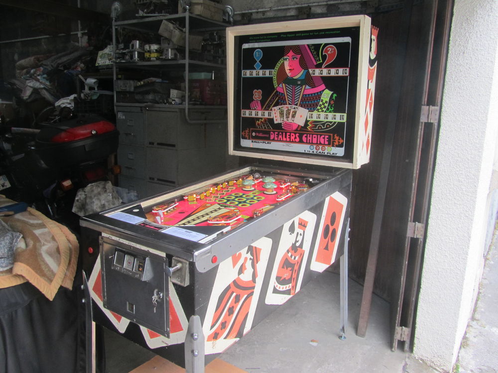 Flipper &eacute;lectrom&eacute;canique Dealers choice Jeux / jouets