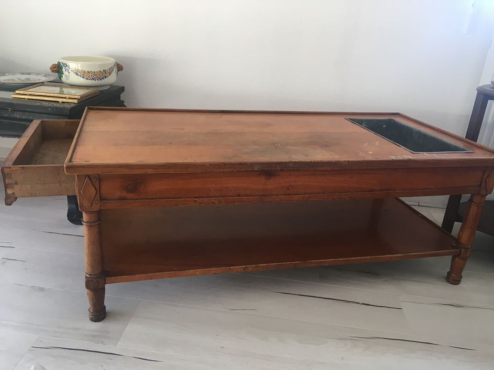 Table basse en bois massif Meubles