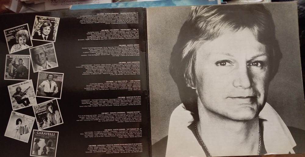 CLAUDE FRANCOIS / 3 X DISQUES VYNIL 33 TOURS CD et vinyles
