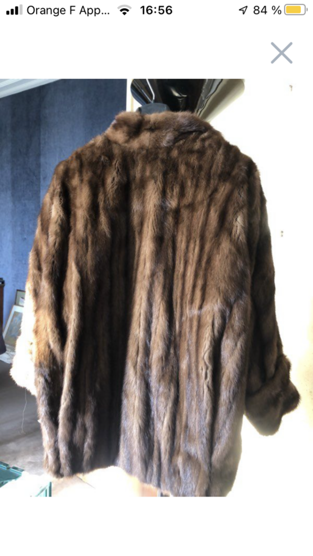 veste vison Vêtements