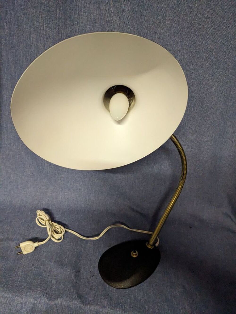 Grande lampe de bureau articul&eacute;e de Jean Boris Lacroix ann&eacute;e Décoration