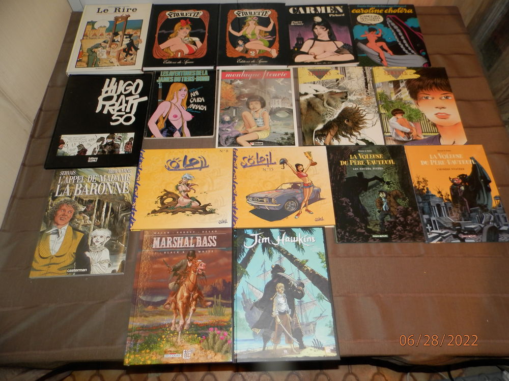 lot de 30 bandes d&eacute;ssin&eacute;es Livres et BD