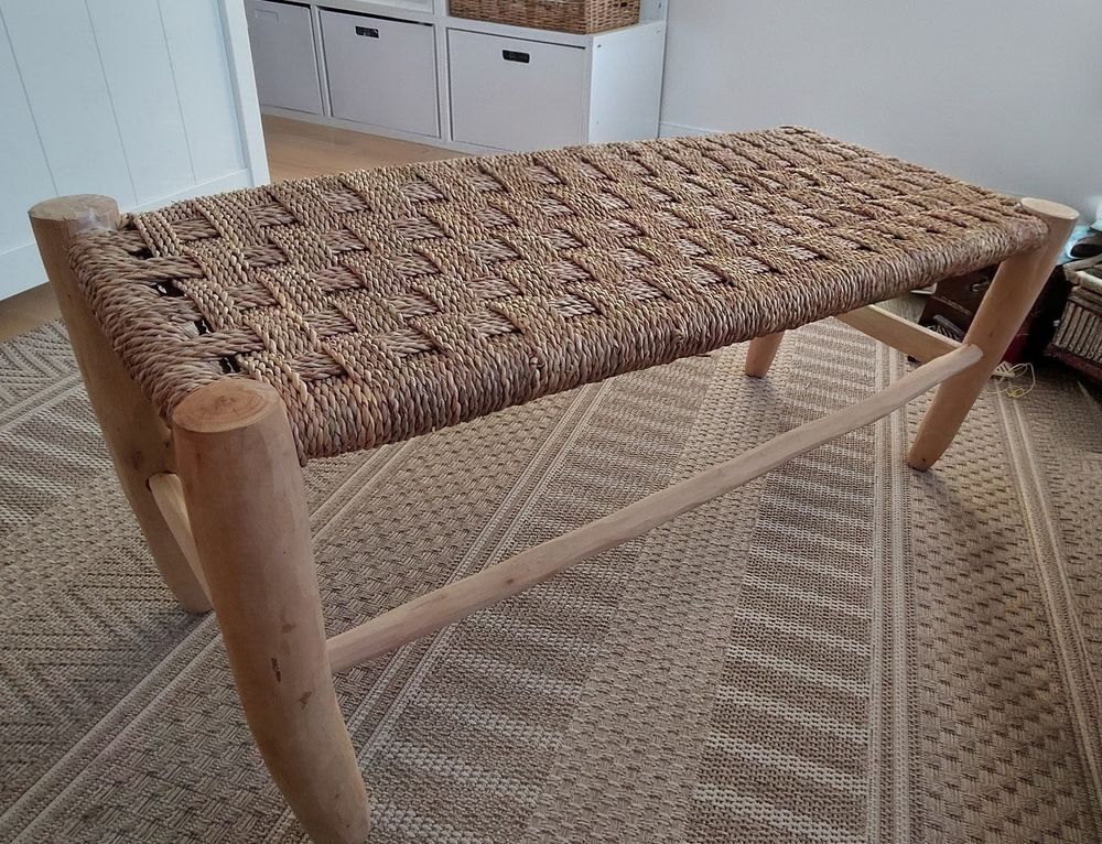 banc rotin marocain de chez Libitii Meubles