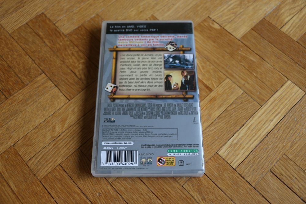 Film PSP Jumanji (AS) Consoles et jeux vidéos