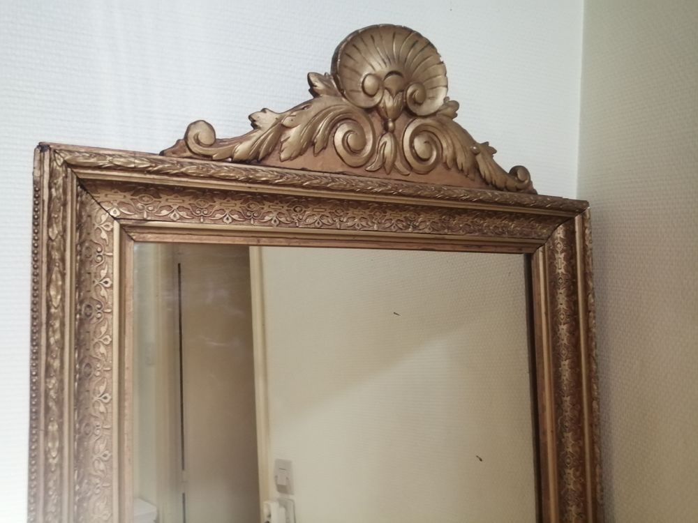 Miroir dor&eacute; Louis XVI Décoration