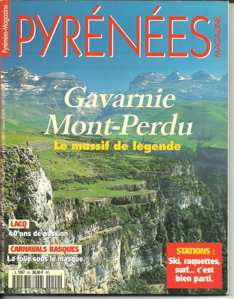 PYRENEES magazine n� 49  Gavarnie, Mont Perdu 2 Montauban (82)