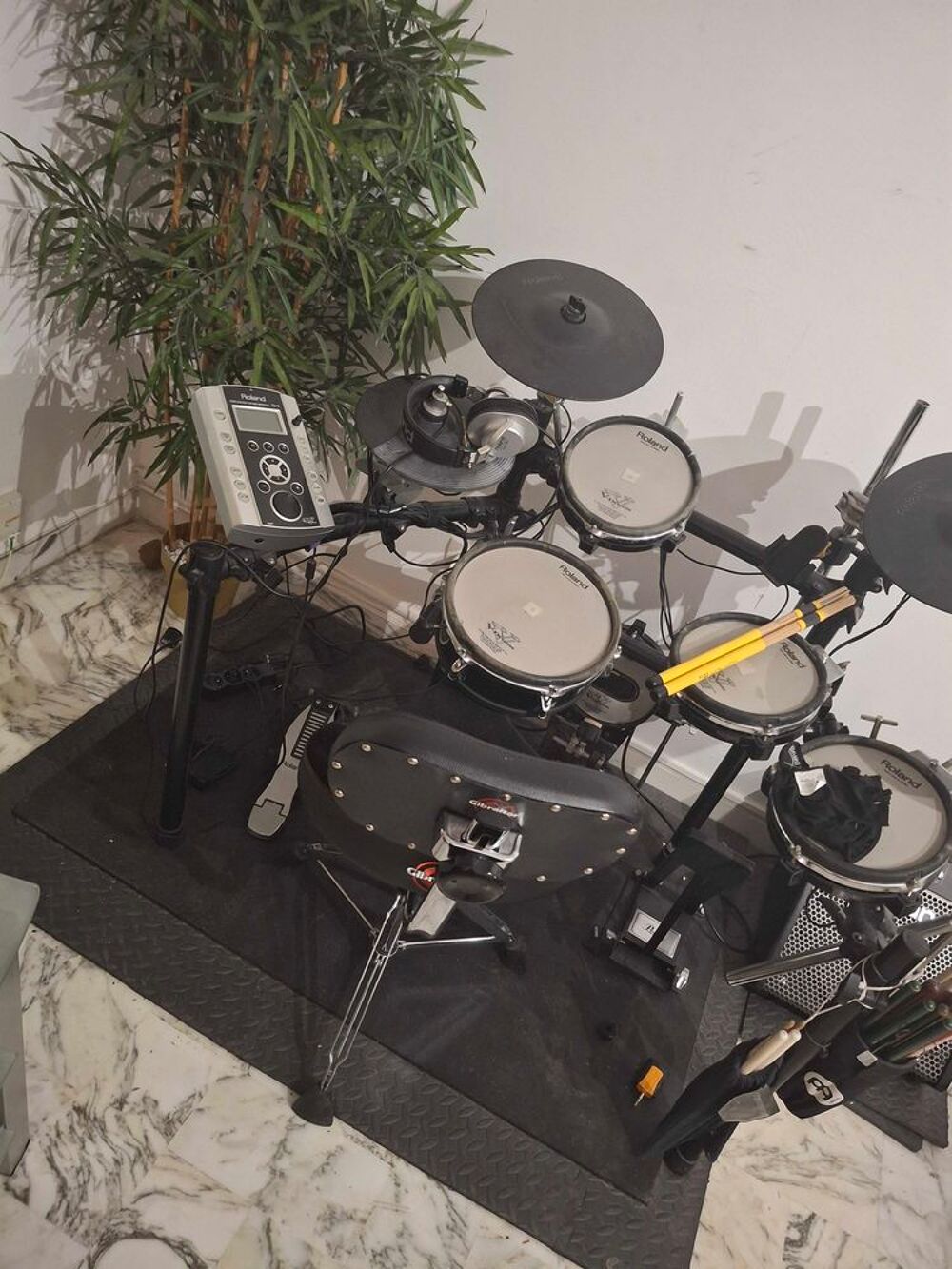 batteur professionnel une batterie electronique Instruments de musique