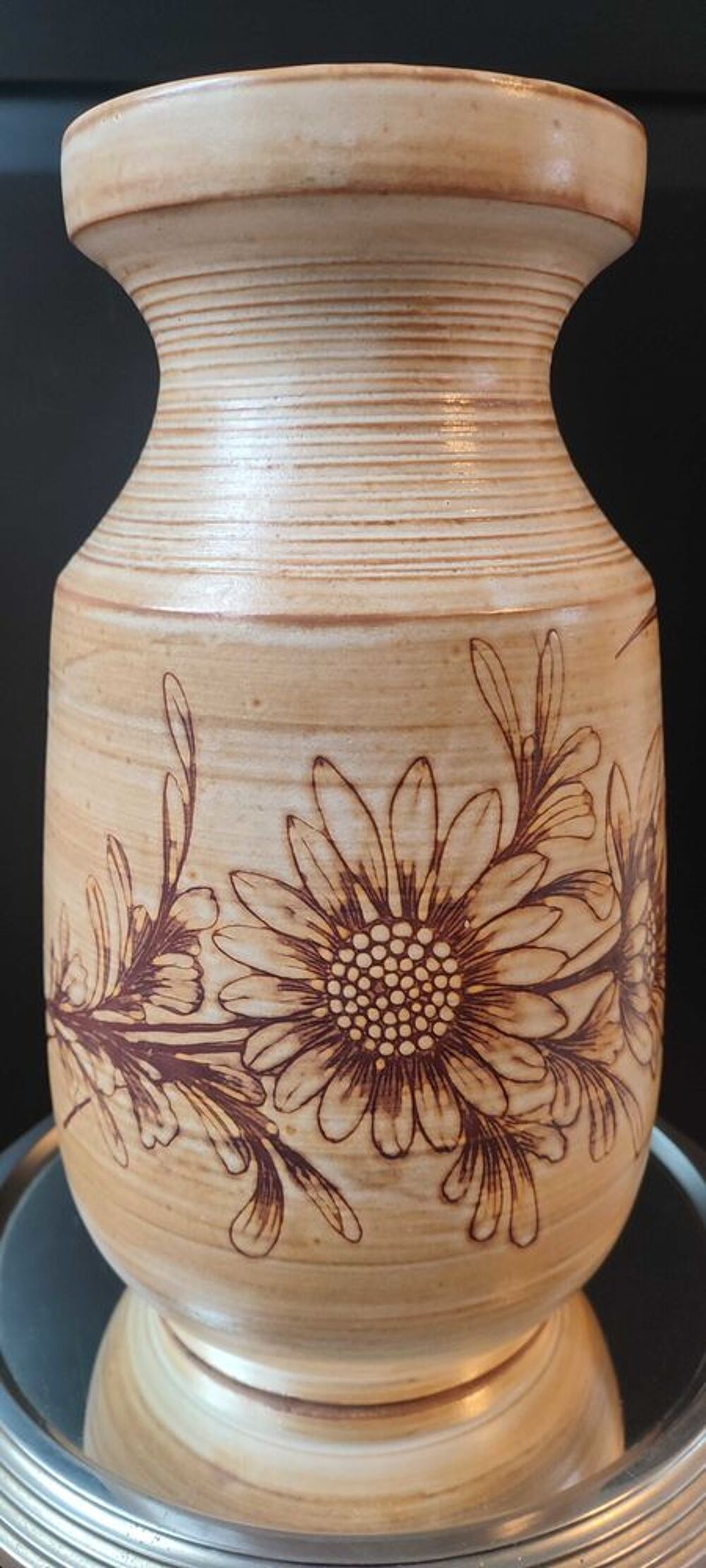 Grand vase Vallauris de Jacques Fonck et Jean Mat&eacute;o ann&eacute;es 50 
