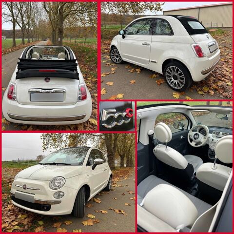 Fiat 500 C 1.2 8V 69 ch Lounge 2015 occasion Hettange-Grande 57330