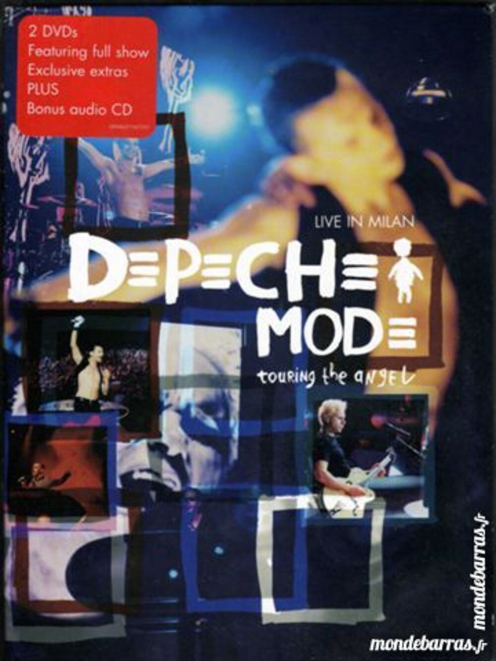 DEPECHE MODE LIVE IN MILAN DVD et blu-ray