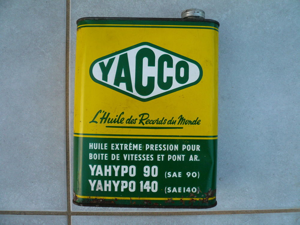 Bidon YACCO Huile extr&ecirc;me pression 