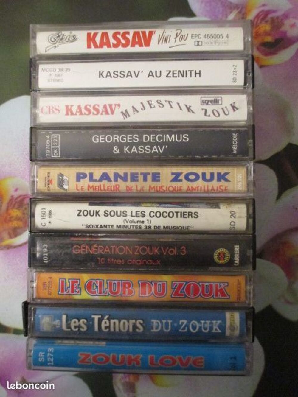 Cassettes audio ZOUK - KASSAV' CD et vinyles