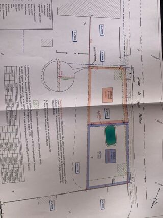  Terrain  vendre 870 m Althen-des-paluds