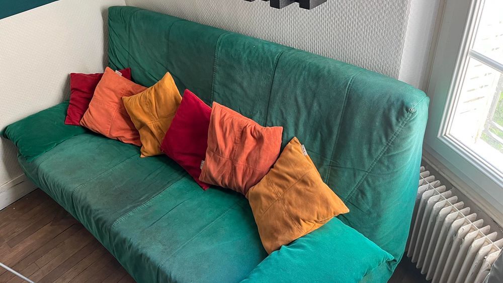 Canap&eacute; Clic-Clac Bultex Vert Meubles