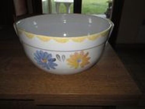 tr�s grand plat fleuri en c�ramique 0 M�rignies (59)