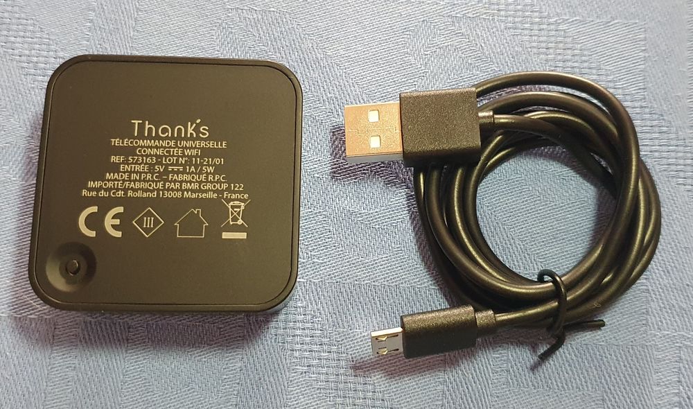 T&eacute;l&eacute;commande infrarouge universelle connect&eacute;e WiFi THANK'S Electroménager