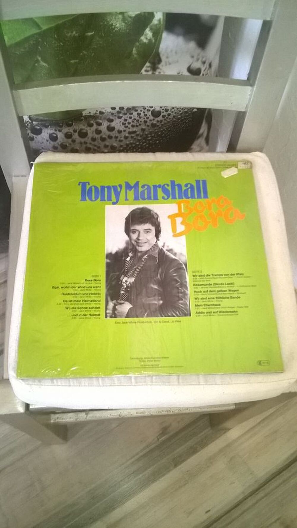 Vinyle Tony Marshall
Bora Bora
1978
Excellent etat
Bora CD et vinyles