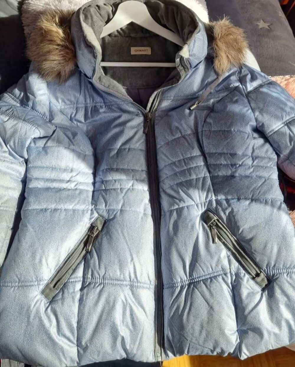 Tr&egrave;s jolie parka T42/44. Damart. Vêtements