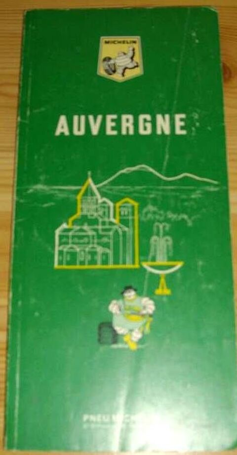 GUIDE MICHELIN  1968  AUVERGNE 4 Roissy-en-Brie (77)