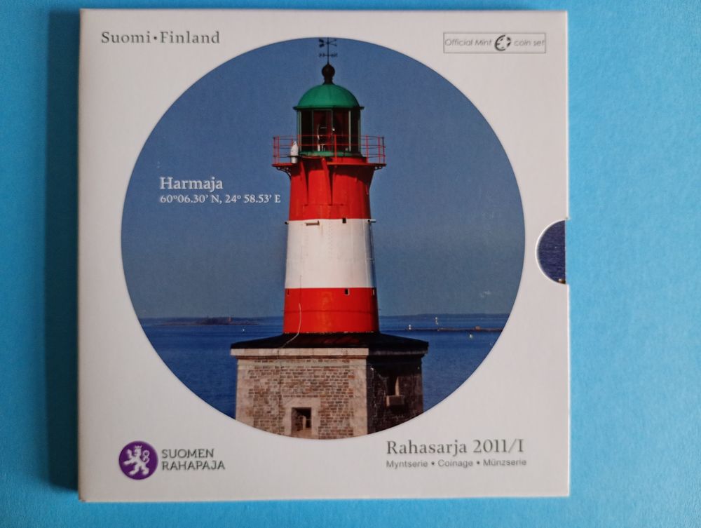 S&eacute;rie BU Finlande 2011 - 1 cent &agrave; 2 euro en coffret 