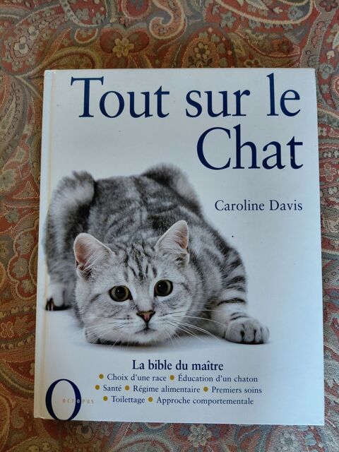 Beau livre Tout sur le chat (Caroline DAVIS) Herblay (95)