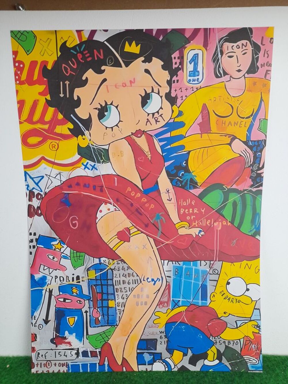 beety boop - pop art - affiche poster Décoration