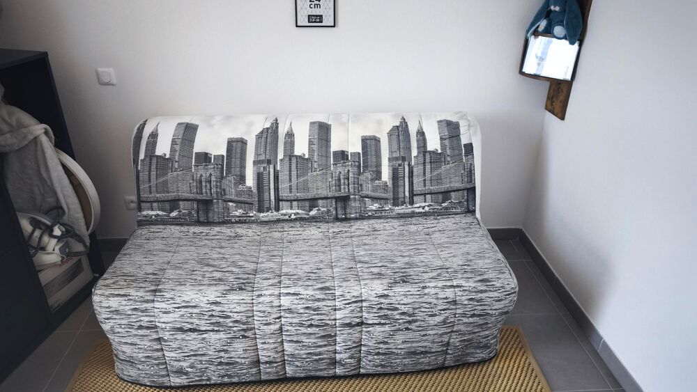 CANAPE BZ 160x200 MONOFLEX 13-14cm fabrication fran&ccedil;aise Meubles