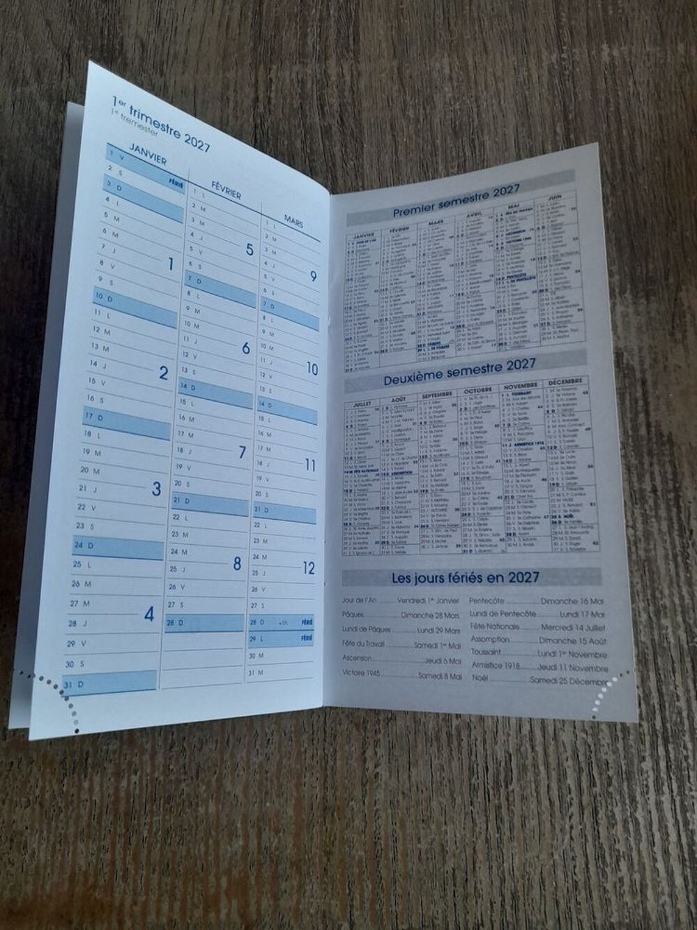 Recharge agenda de poche 2026 Livres et BD