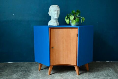 Commode d'angle ou meuble de coin scandinave  Musterring 550 Wintzenheim (68)