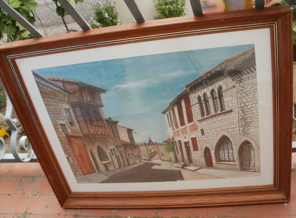 Peinture de AYMAR, artiste &agrave; LAUZERTE - 82 Décoration
