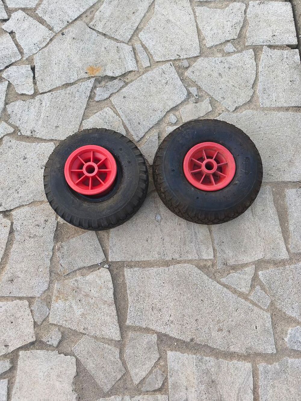 Roues de chariot Bricolage