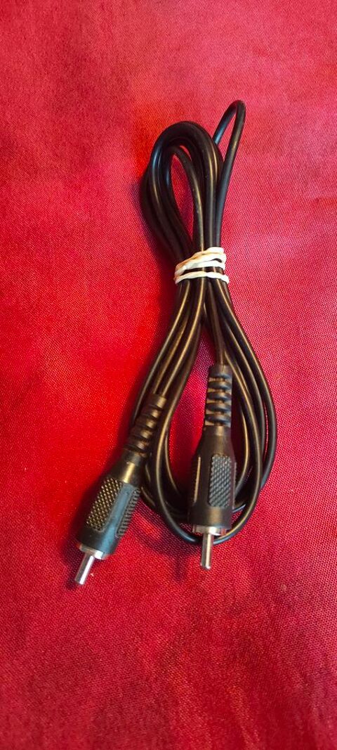Câble audio RCA mâle à mâle longueur 2m 2 Avermes (03)