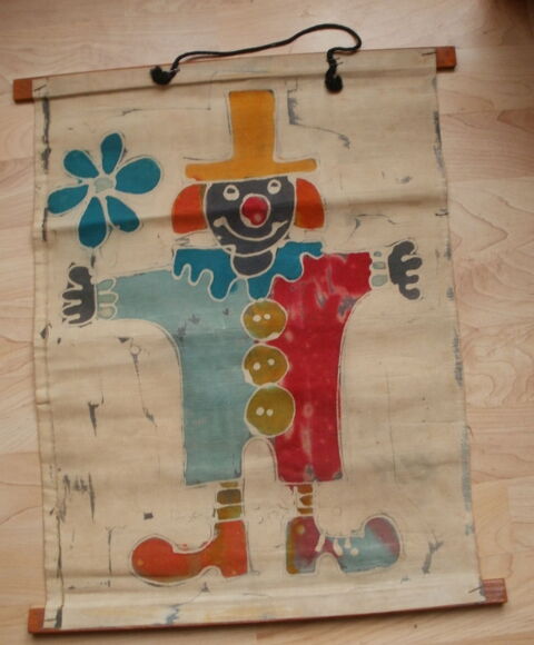 Panneau d�coratif en toile (clown) � suspendre 6 Montauban (82)