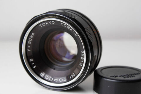 Objectif photo Topcor HI Tokyo Kogaku 50mm F2 30 Vincennes (94)