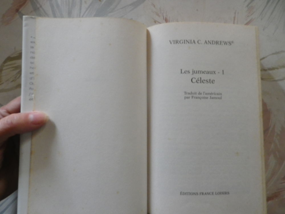 LES JUMEAUX T1 CELESTE de Virginia C. ANDREWS France Loisirs Livres et BD