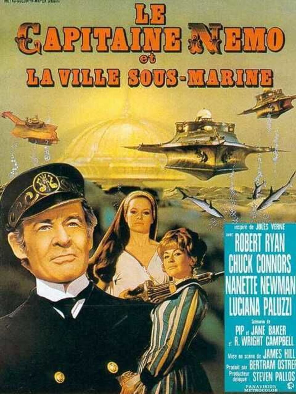 CAPTAIN NEMO ET LA VILLE SOUS MARINE DVD et blu-ray
