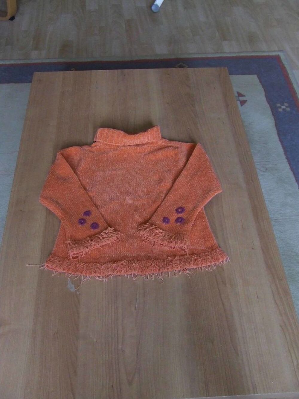 Pull doux en maille, col roul&eacute;, C&amp;A, Orange, 7&nbsp;ans (122&nbsp;cm) Vêtements enfants