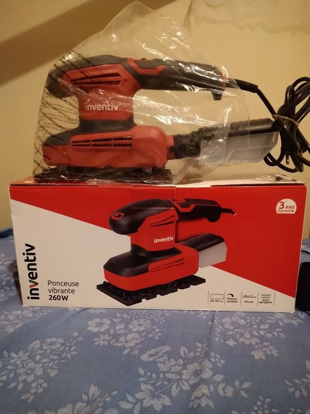 Ponceuse vibrante inventiv Bricolage