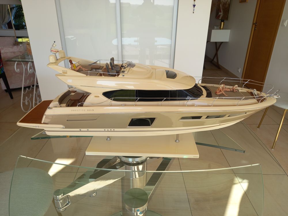 Yacht de collection (maquette) 