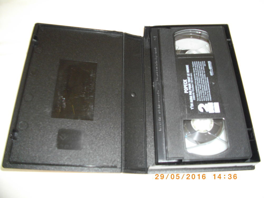 Cassette vid&eacute;o vhs de : "POPECK - HUMORISTE" DVD et blu-ray