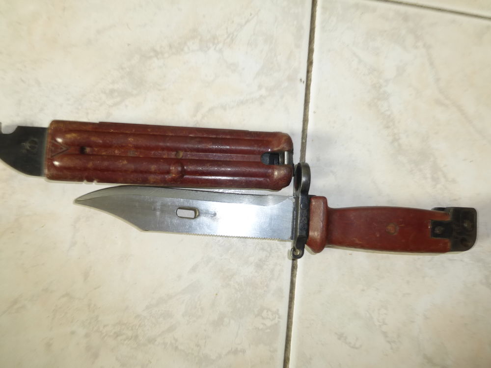 Baionnette Russe AK74 6X4 AKMII Union Sovi&eacute;tique Russie 