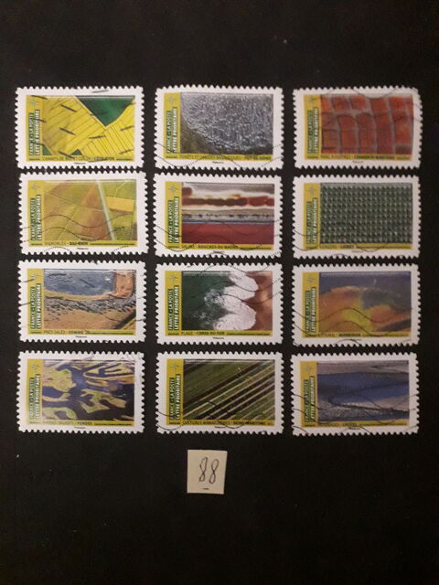 3Séries complètes de timbres 0,40 € la série.88/89/91 0.4 Les Forges (88)